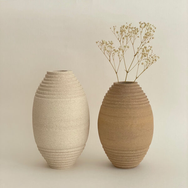 Série de Vases Antipode, Laure Pollet Céramique